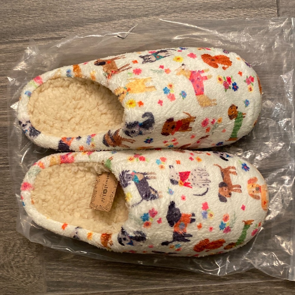 Natural Life Dog Slippers